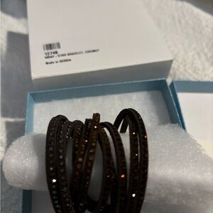 Touchstone Crystal Wrap-Star Bracelet Coconut